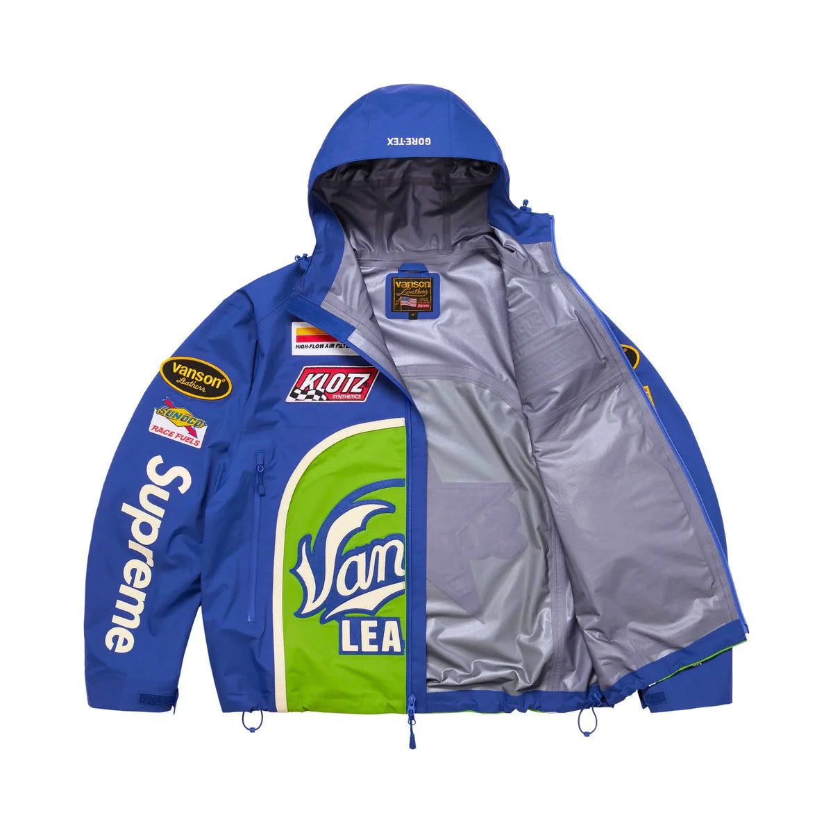 Veste bleue - vue 3